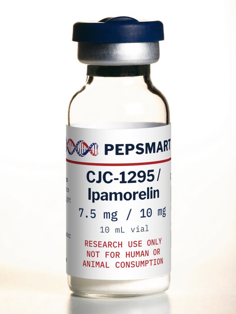 PepsMartUSA CJC-1295 / Ipamorelin 7.5mg / 10mg research vial